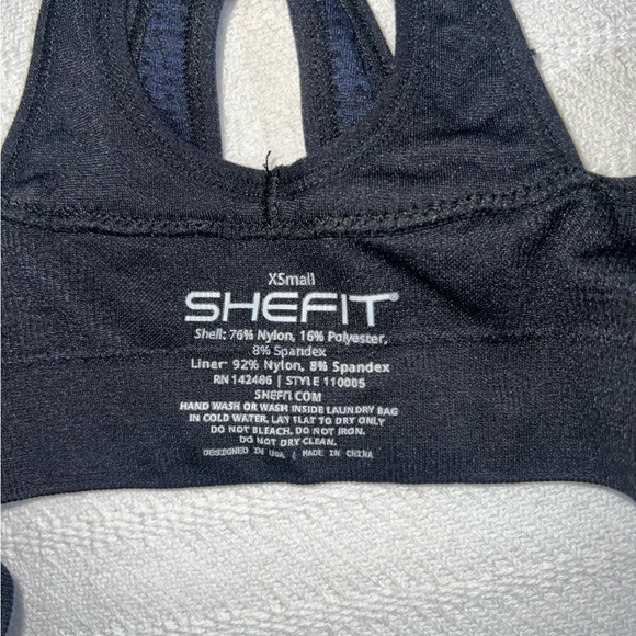 Shefit Womens Adjustable Sports Bra Size XS Workout Gym Athletic Fitness - Picture 6 of 8